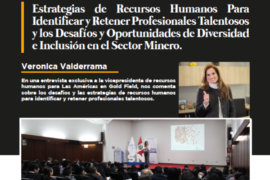 Verónica Valderrama en revista El Ingeniero de Minas